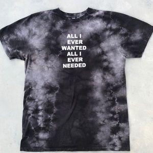 Depeche Mode Enjoy The Silence Tie Dye T-Shirt New